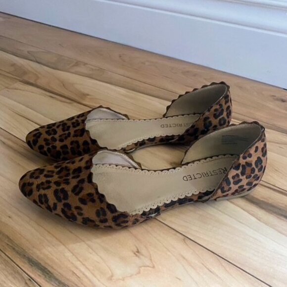 D'orsay Flats - Leopard Print - Picture 1 of 3
